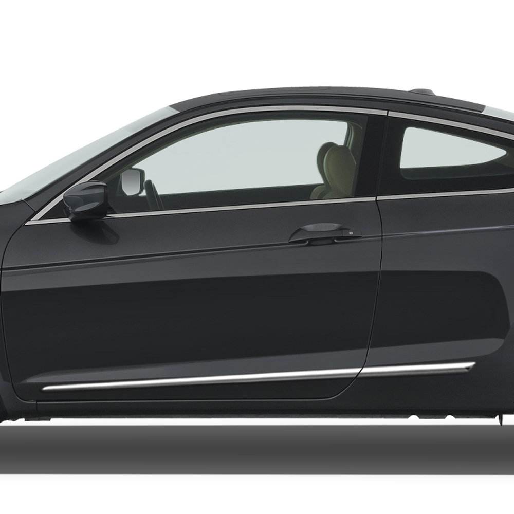 Honda Accord Coupe Chrome Body Side Molding 2008 - 2012 /  LCM-ACC2-27-28-29-30